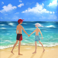 allenkana beach drawing